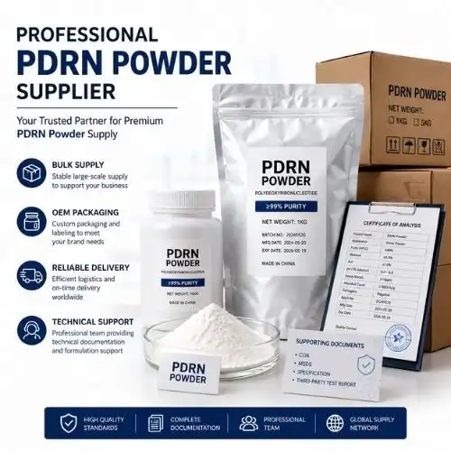 How to Choose a Professional PDRN Powder Supplier?